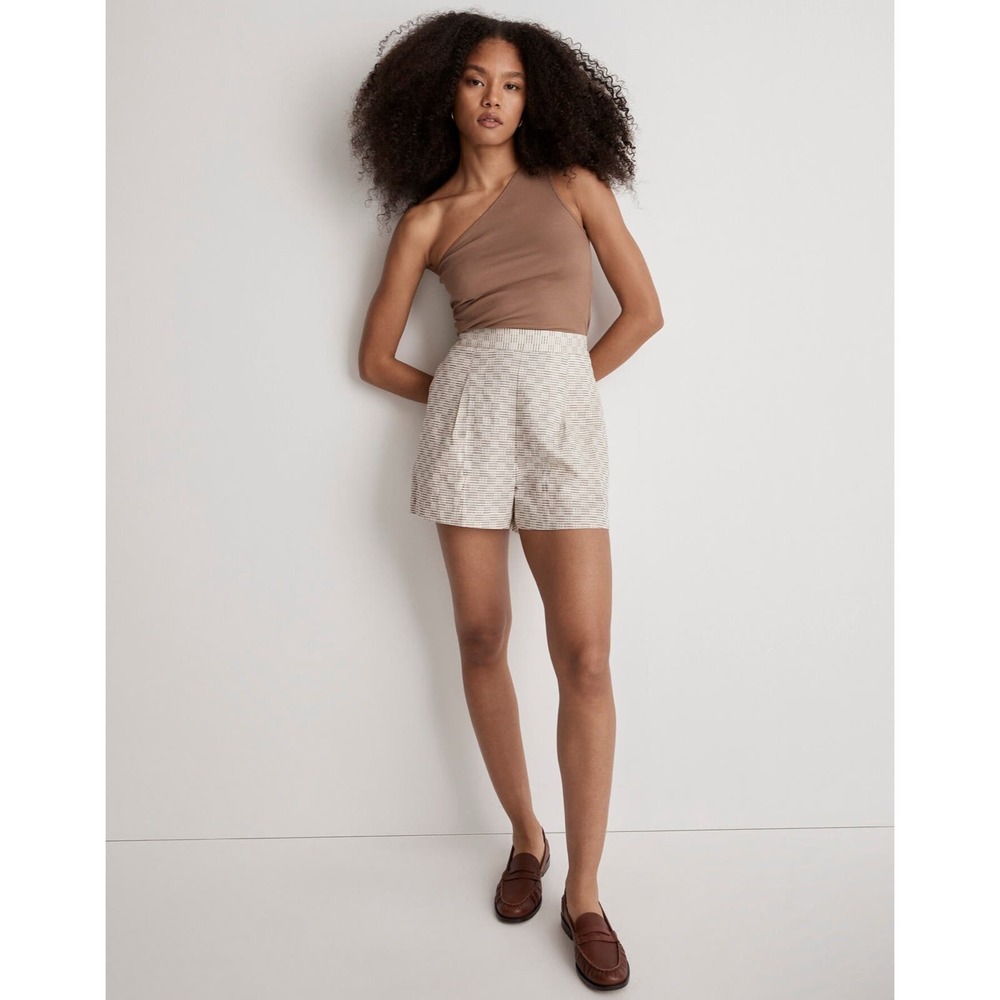 Madewell Clean Pull-On Shorts in Jacquard Size XL